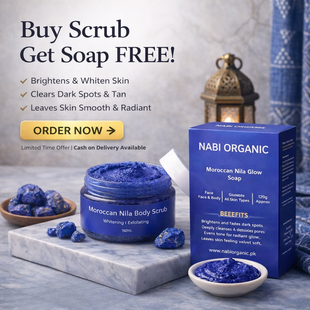 Moroccan Nila Scrub - Get Nila Soap Free